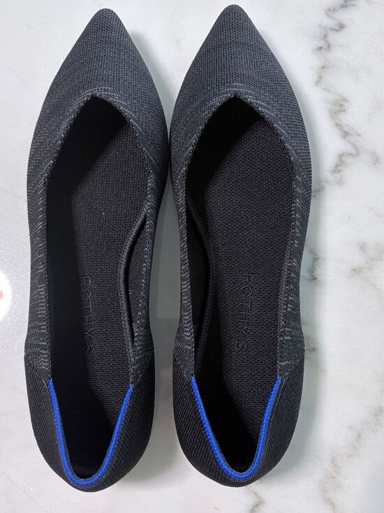 Rothy's Shoes - Rothy’s The Point Heather Black Size US W10.5